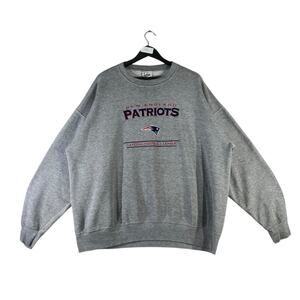 Vintage Lee NFL New England Patriots Football Sweatshirt XL